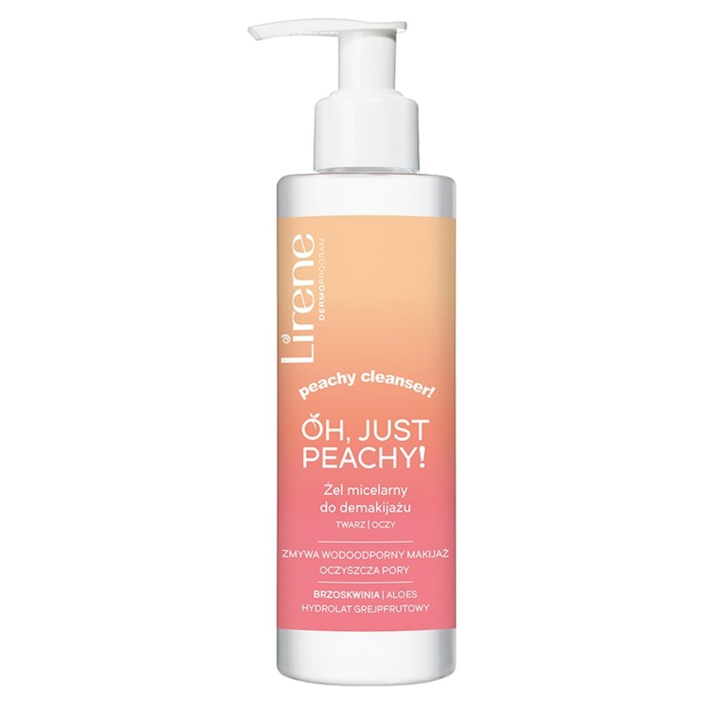 Lirene Oh Just Peachy! Żel micelarny do demakijażu 145 ml