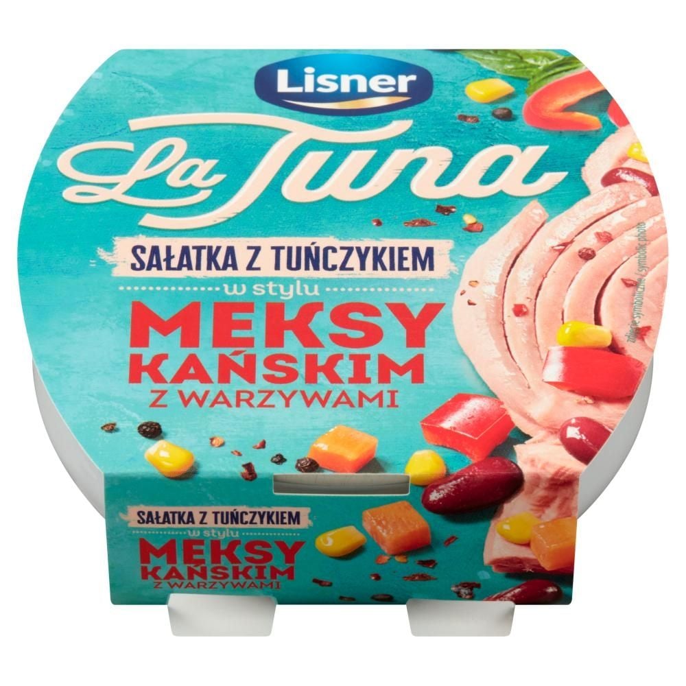 Lisner La Tuna Sałatka z tuńczykiem w stylu meksykańskim z warzywami 160 g