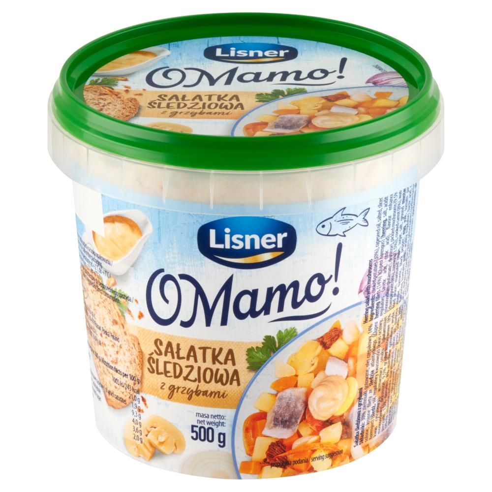 Lisner O Mamo! Sałatka śledziowa z grzybami 500 g