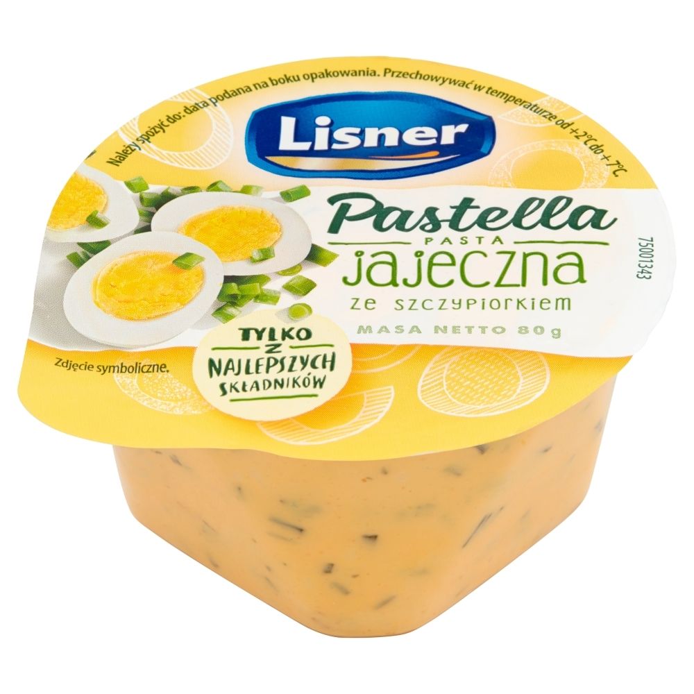 Lisner Pastella Pasta jajeczna ze szczypiorkiem 80 g Zakupy online z