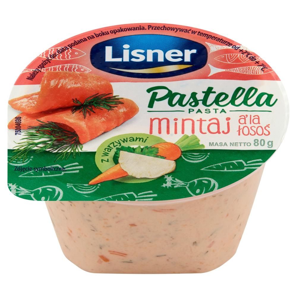 Lisner Pastella Pasta mintaj a'la łosoś 80 g