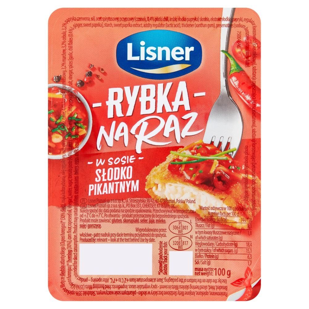 Lisner Rybka na raz w sosie słodko-pikantnym 100 g