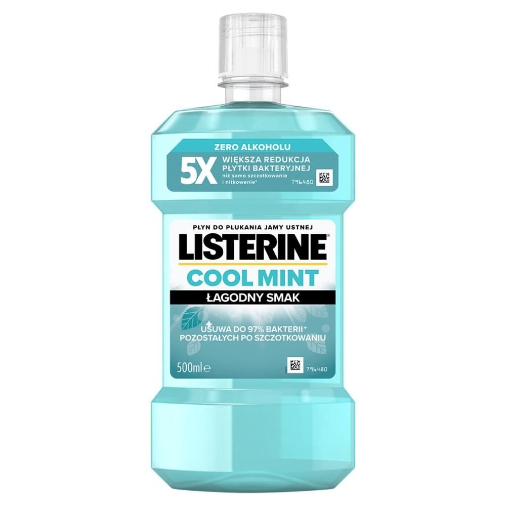 Listerine Cool Mint Płyn do płukania jamy ustnej 500 ml