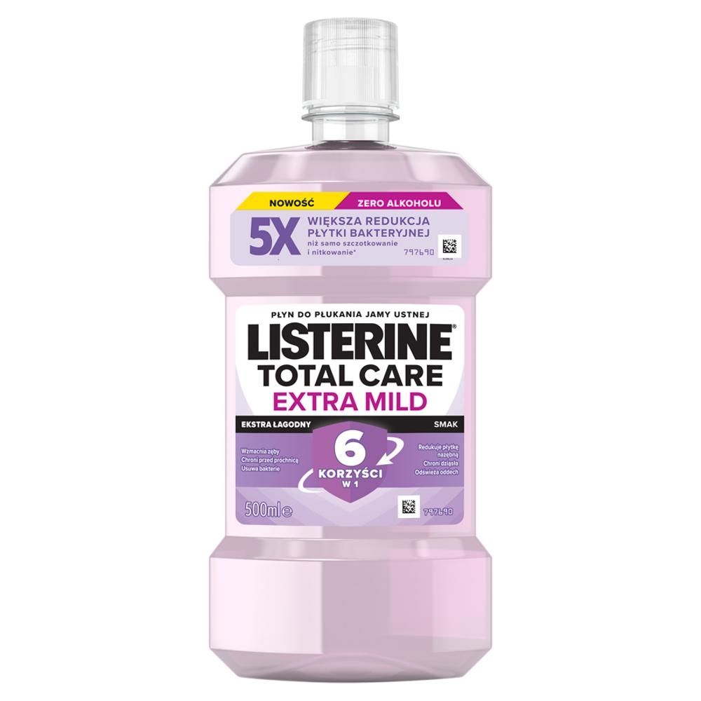 Listerine Total Care Extra Mild Płyn do płukania jamy ustnej 500 ml