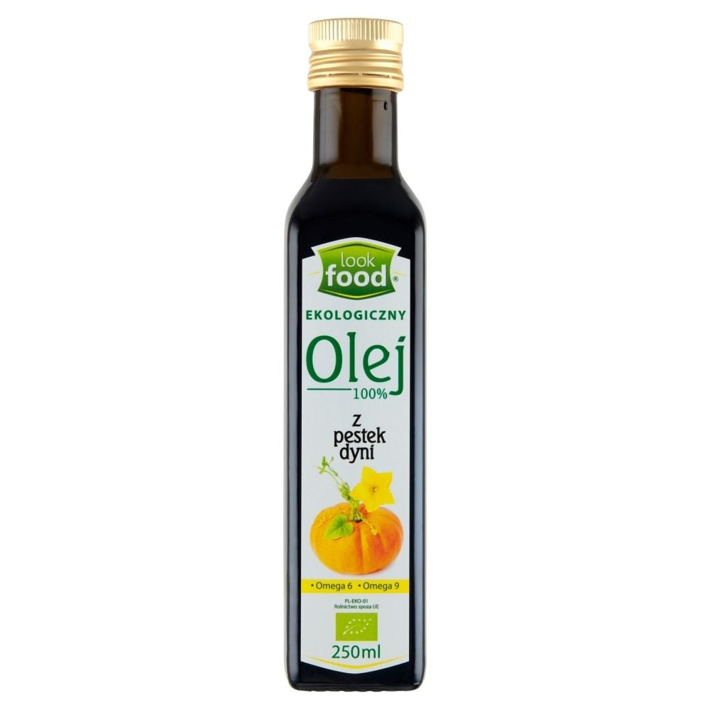 Look Food Ekologiczny olej 100% z pestek dyni 250 ml