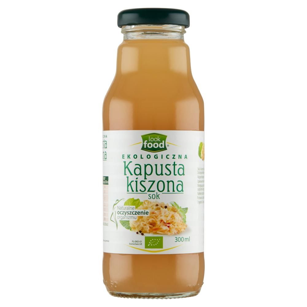 Look Food Sok ekologiczna kapusta kiszona 300 ml