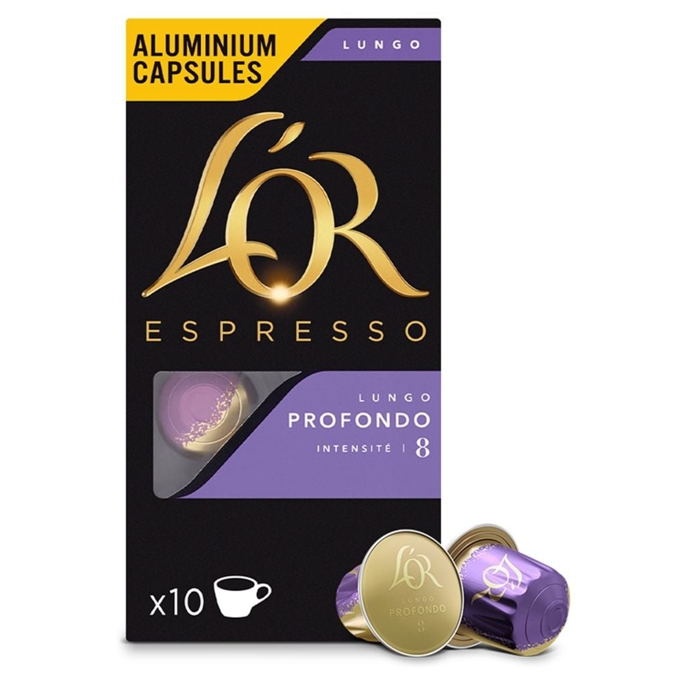 L'OR Espresso Lungo Profondo Kawa mielona w kapsułkach 52 g (10 sztuk)