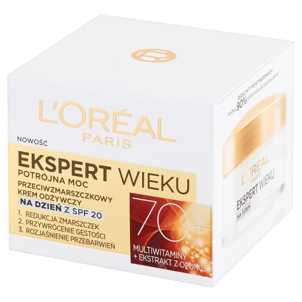 L'Oreal Paris Ekspert Wieku 70+ Przeciwzmarszczkowy krem odżywczy na dzień 50 ml