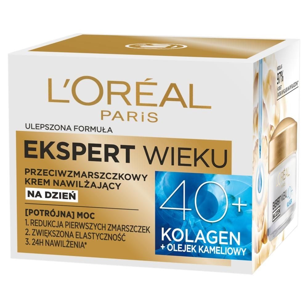 L'Oreal Paris Ekspert Wieku Przeciwzmarszczkowy krem nawilżający na dzień 40+ 50 ml