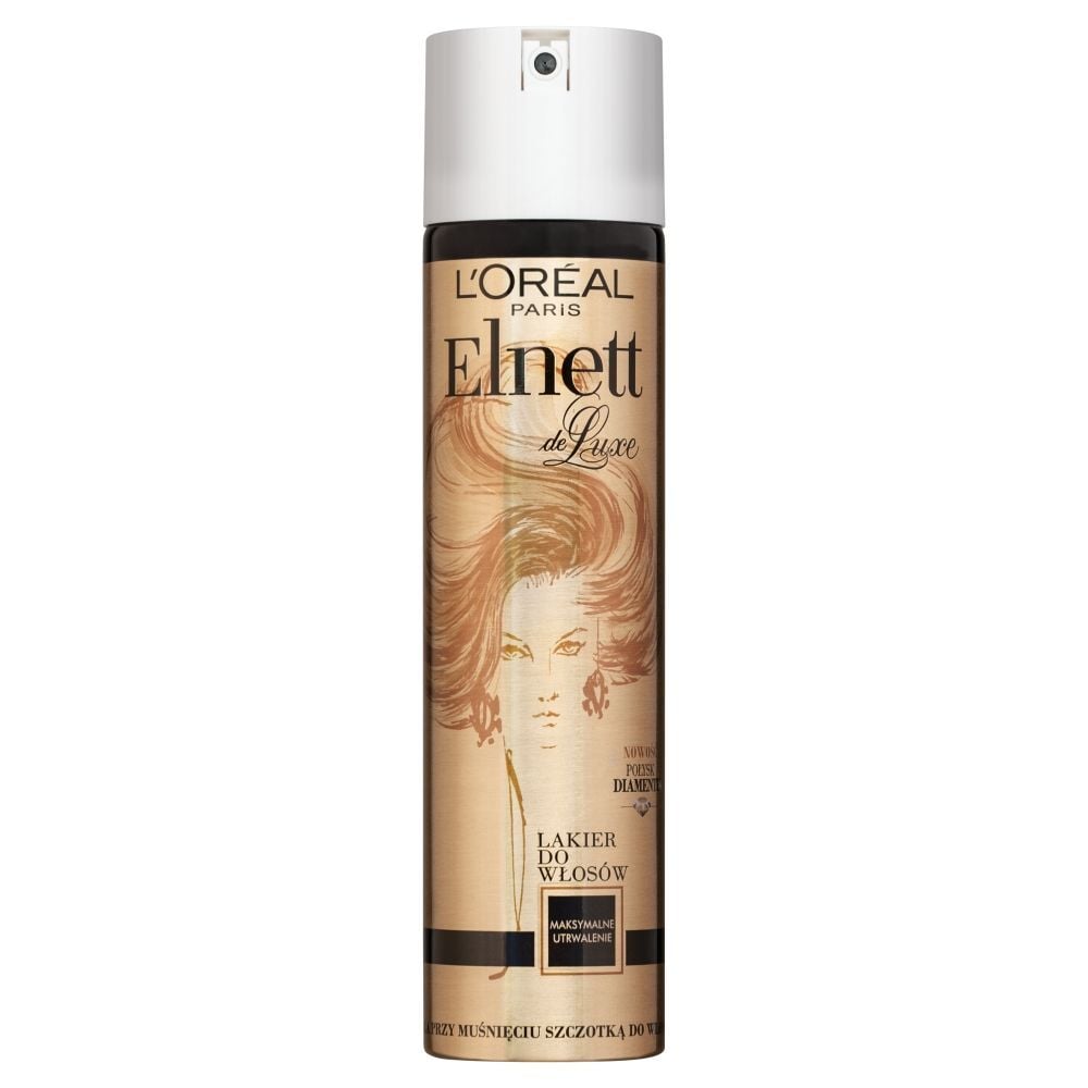 L'Oréal Paris Elnett de Luxe Lakier do włosów maksymalne utrwalenie 250 ml