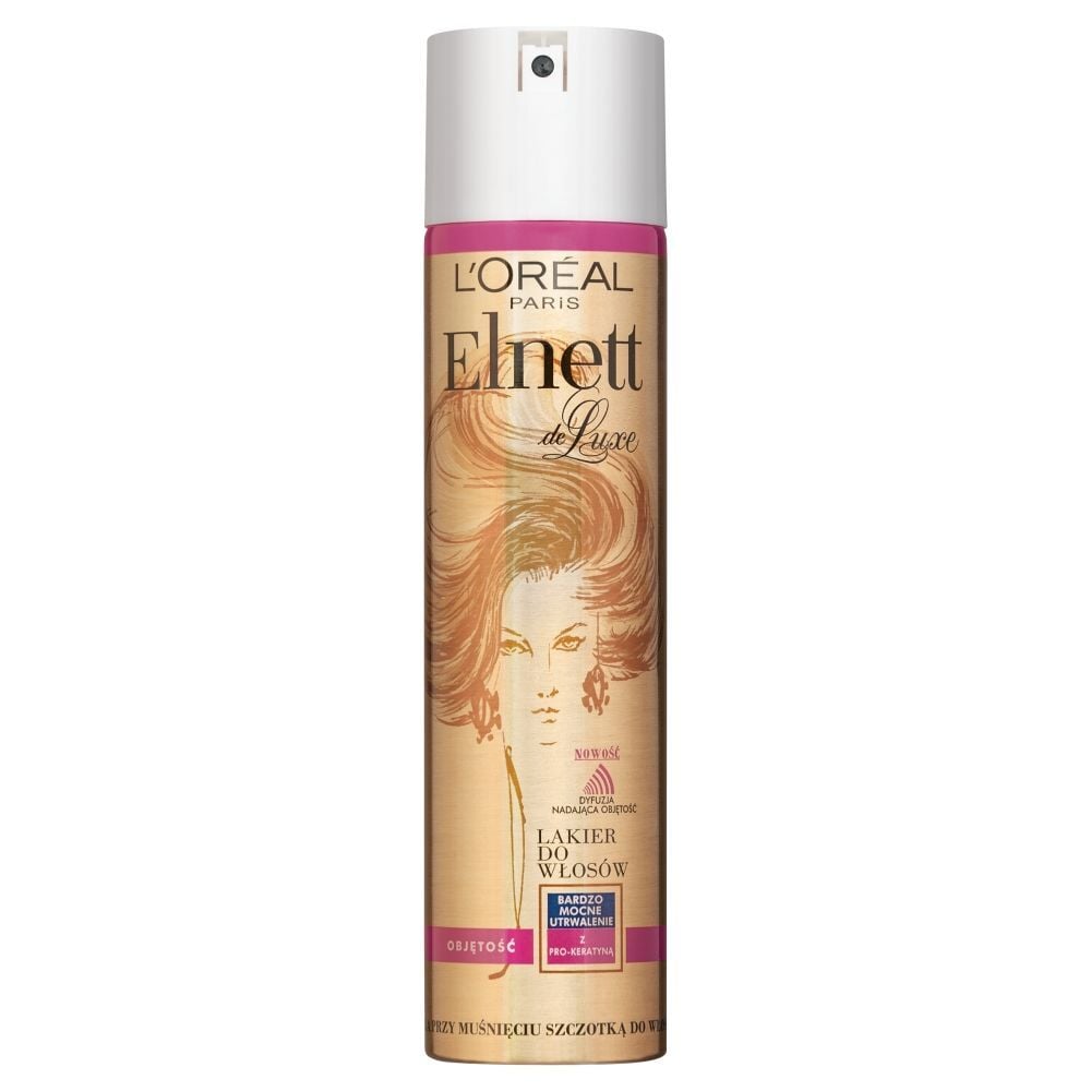 L'Oréal Paris Elnett de Luxe Objętość Lakier do włosów bardzo mocne utrwalenie 250 ml