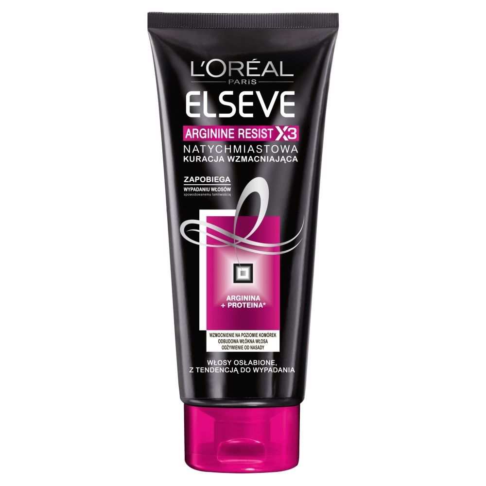 L'Oreal Paris Elseve Arginine Resist X3 Natychmiastowa kuracja do włosów osłabionych 200 ml