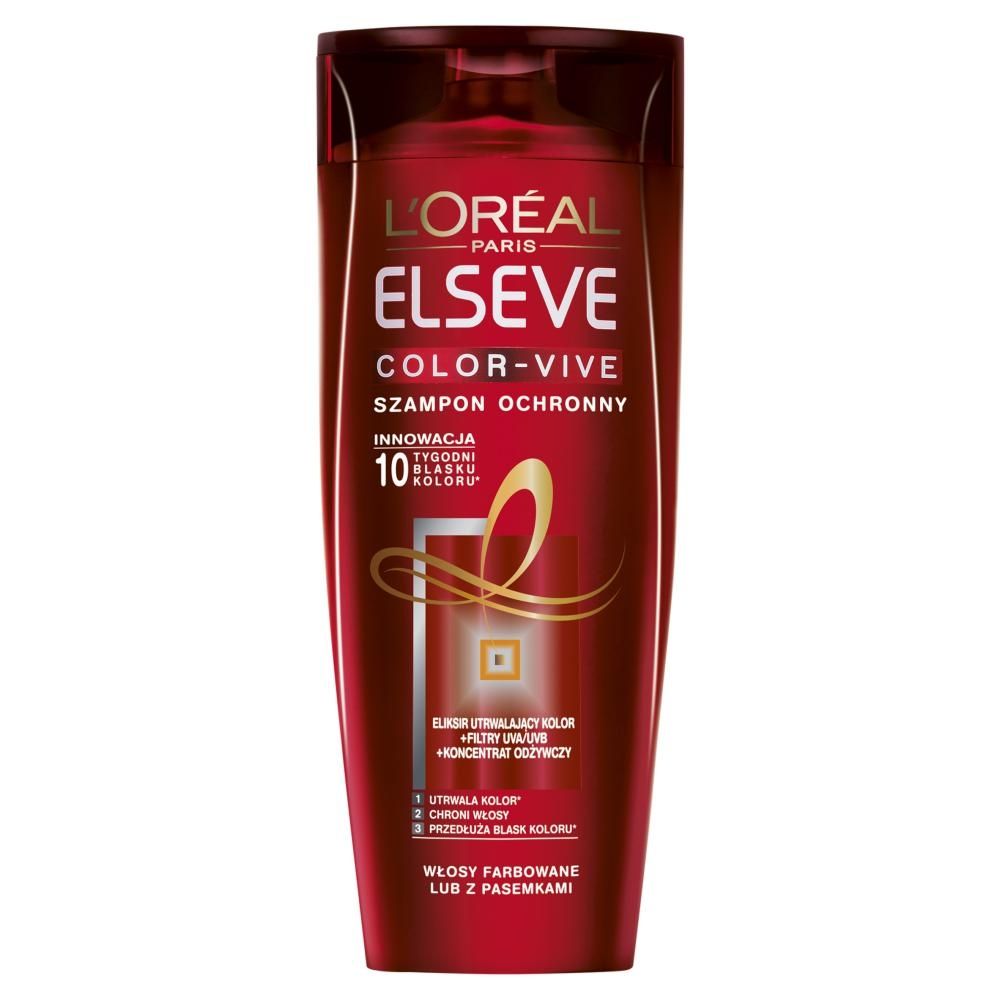 L'Oréal Paris Elseve Color-Vive Szampon ochronny do włosów farbowanych 250 ml