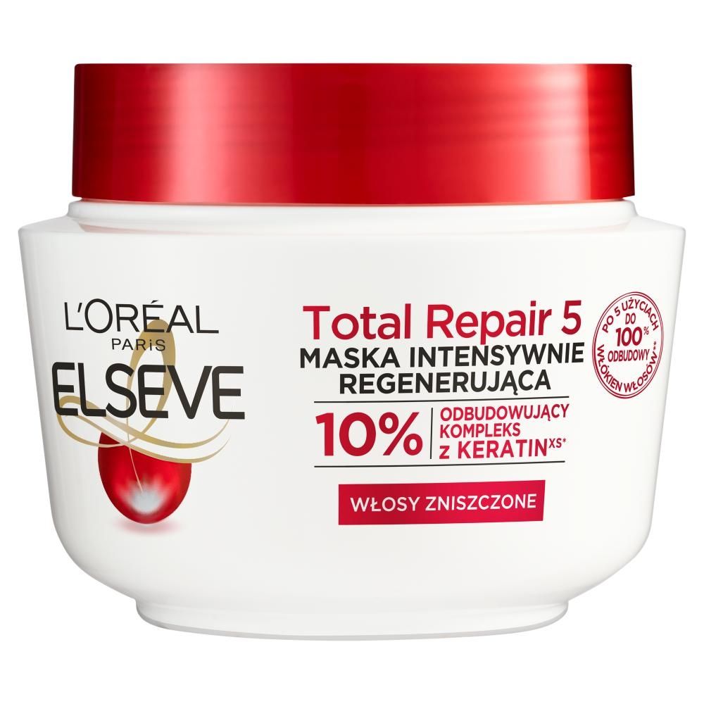 L'Oréal Paris Elseve Total Repair 5 Maska intensywnie regenerująca 300 ml