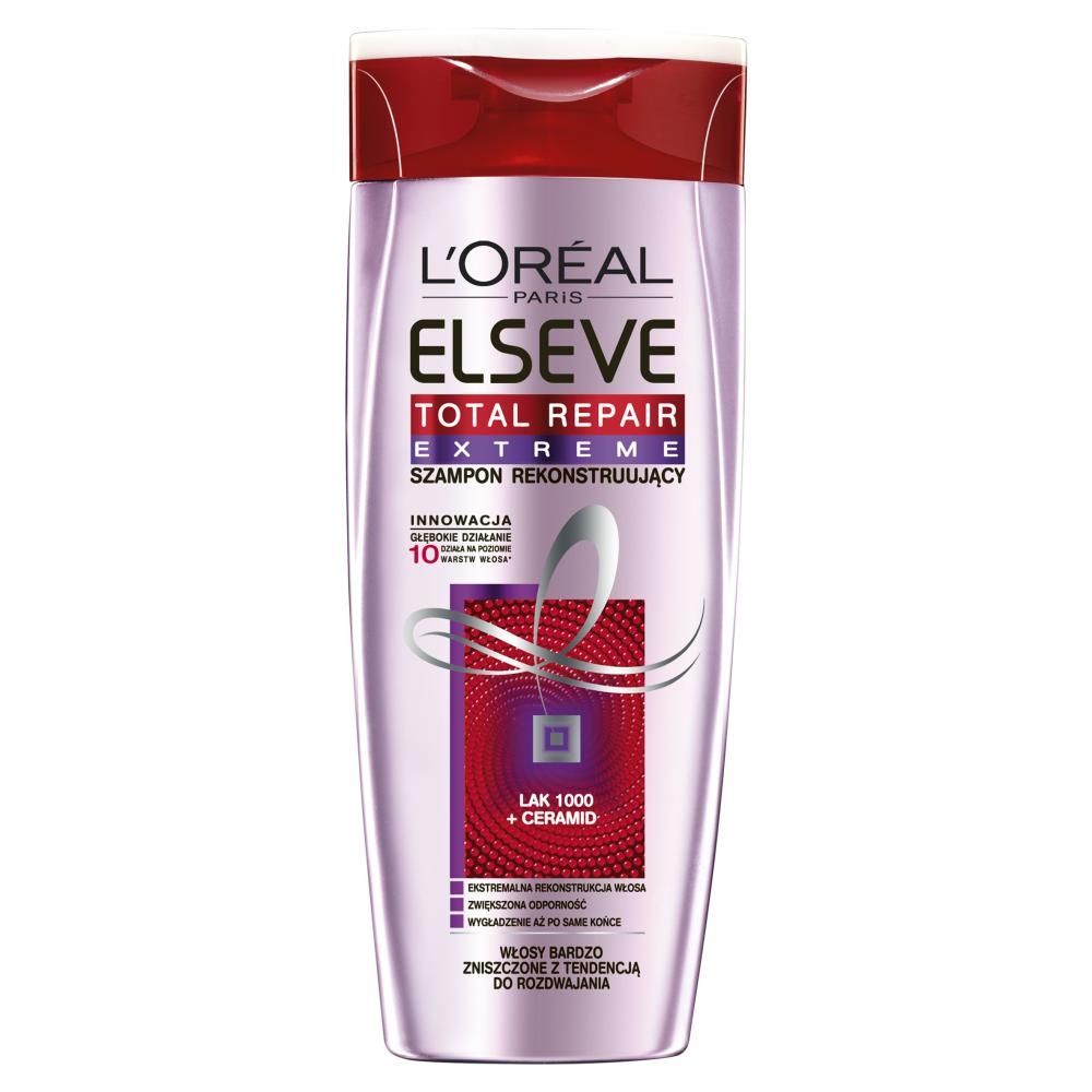 L'Oréal Paris Elseve Total Repair Extreme Szampon rekonstruujący 400 ml