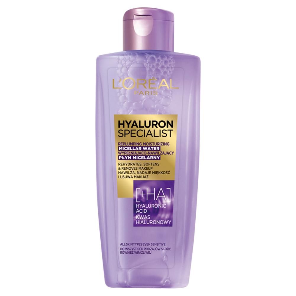 L'Oreal Paris Hyaluron Specialist Wypełniająco-nawilżający płyn micelarny 200 ml