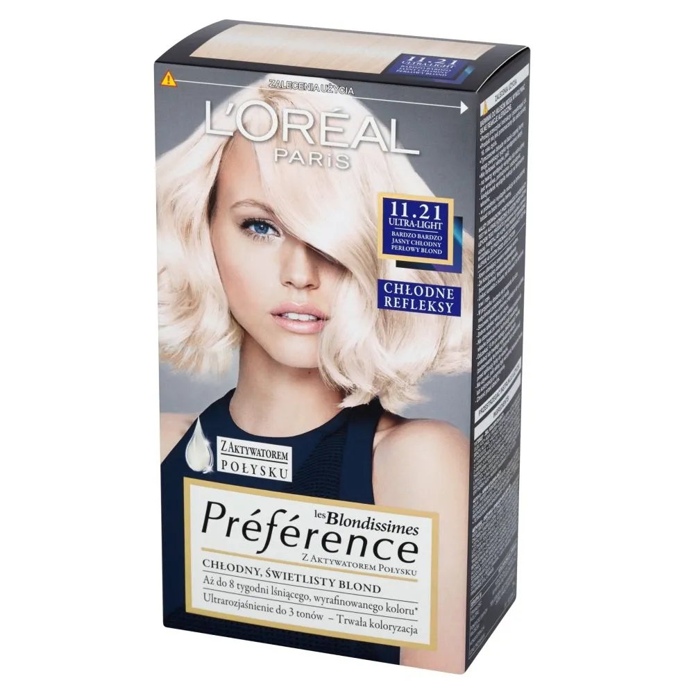 L'Oréal Paris les Blondissimes Préférence Farba do włosów 11.21 Ultra-Light