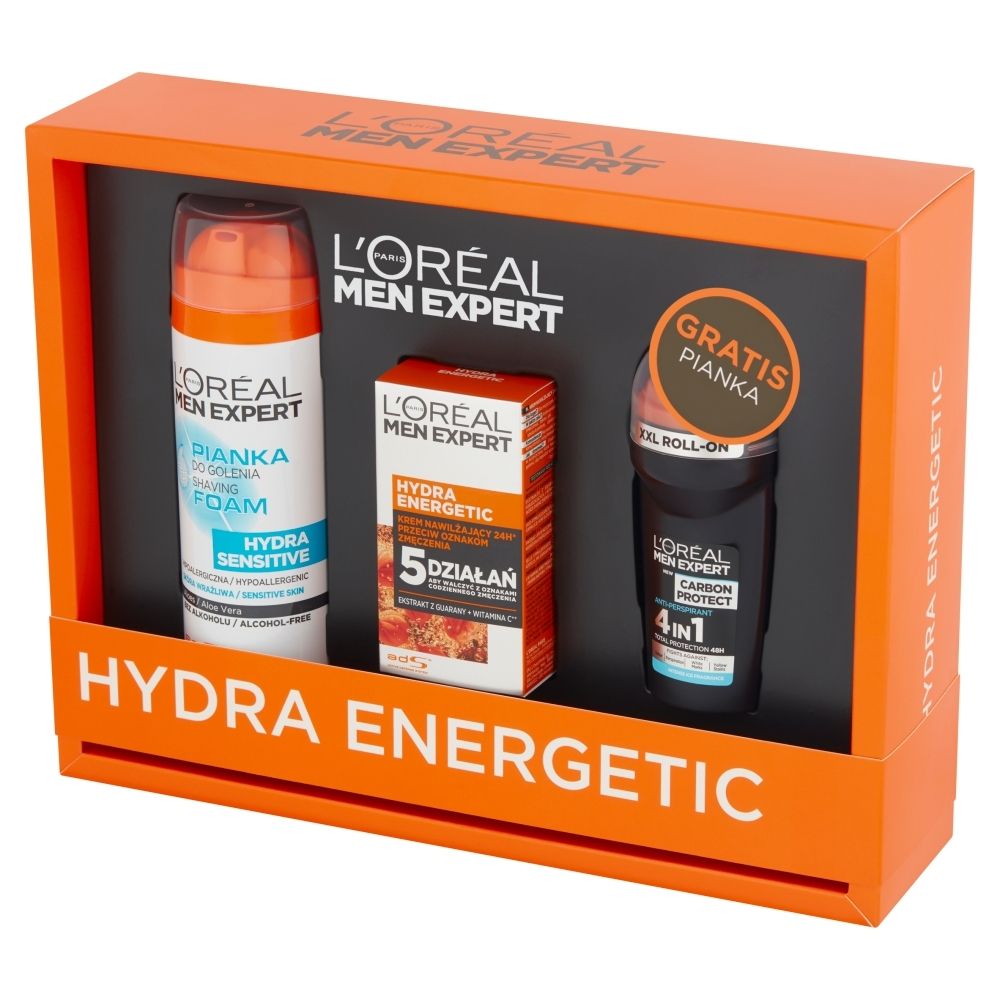 L'Oreal Paris Men Expert Hydra Energetic Zestaw kosmetyków