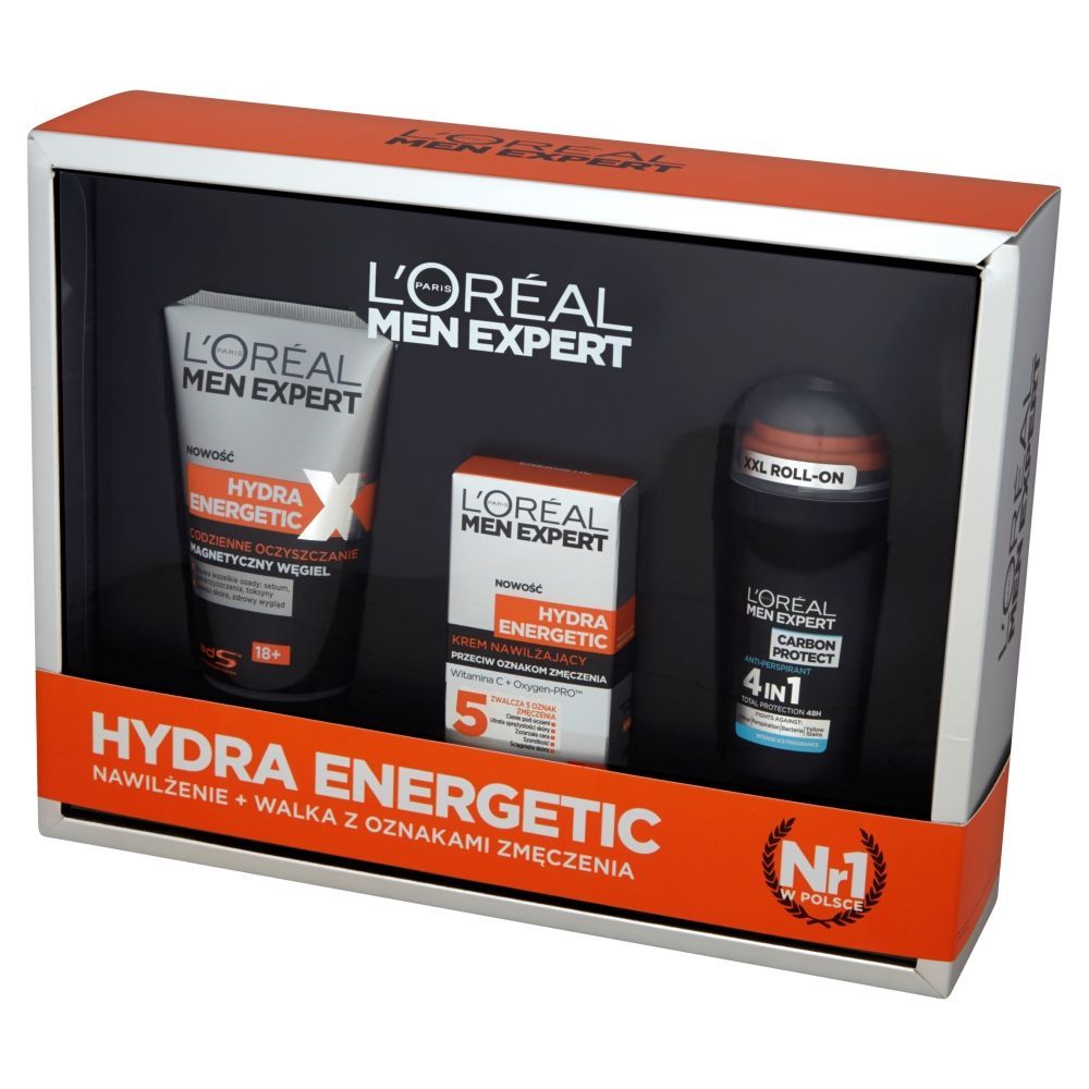 L'Oréal Paris Men Expert Hydra Energetic Zestaw kosmetyków