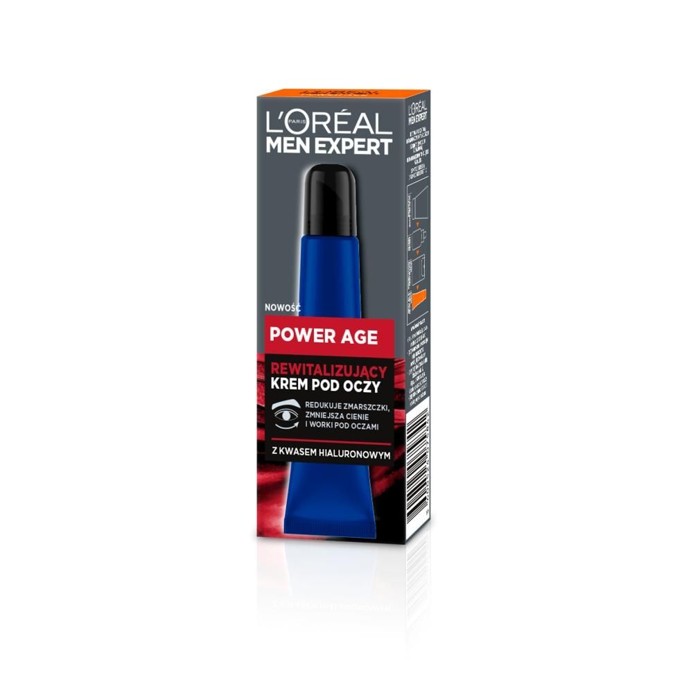 L'Oréal Paris Men Expert Power Age Rewitalizujący krem pod oczy 15 ml