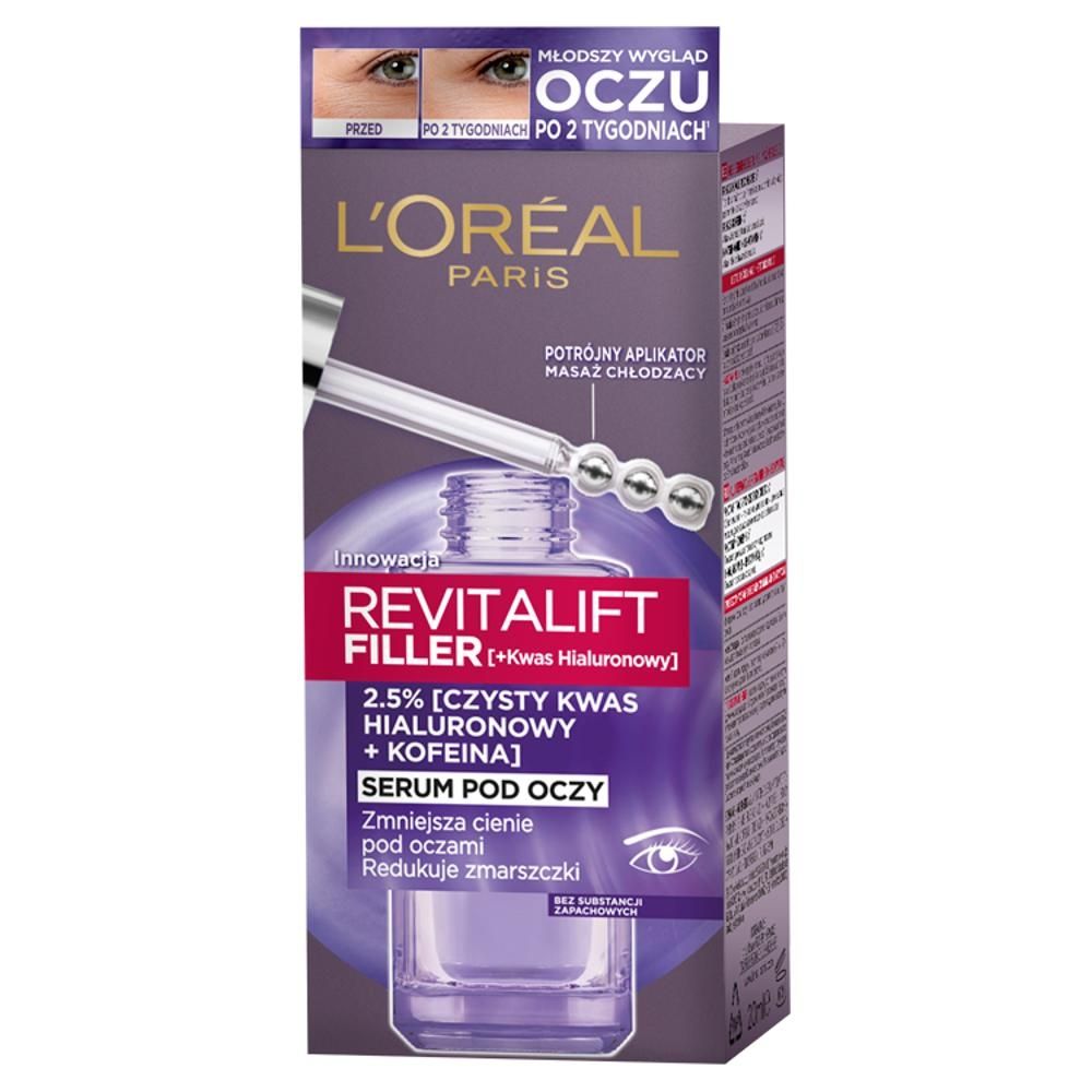 L'Oréal Paris Revitalift Filler Serum pod oczy 20 ml