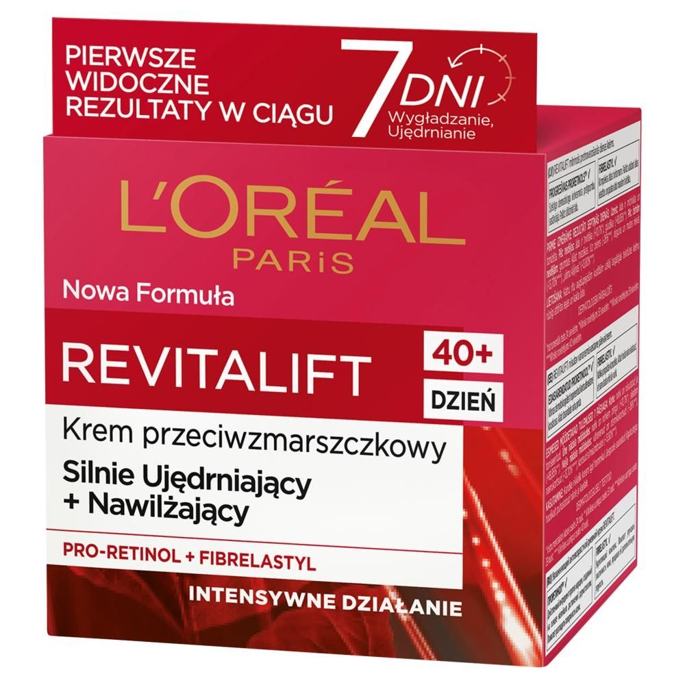 L'Oreal Paris Revitalift Krem przeciwzmarszczkowy + silnie ujędrniający na dzień 50 ml