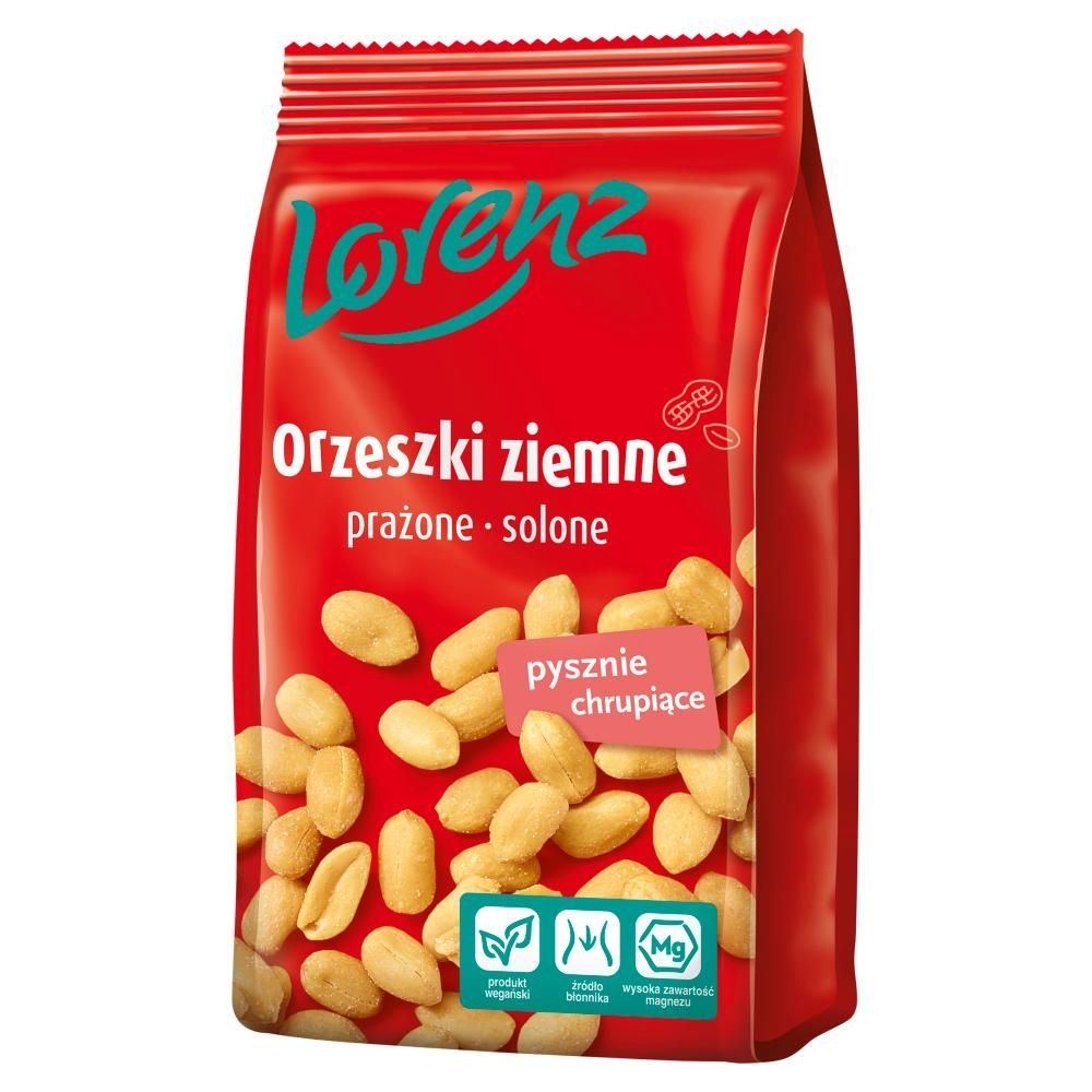 Lorenz Orzeszki ziemne prażone solone 160 g