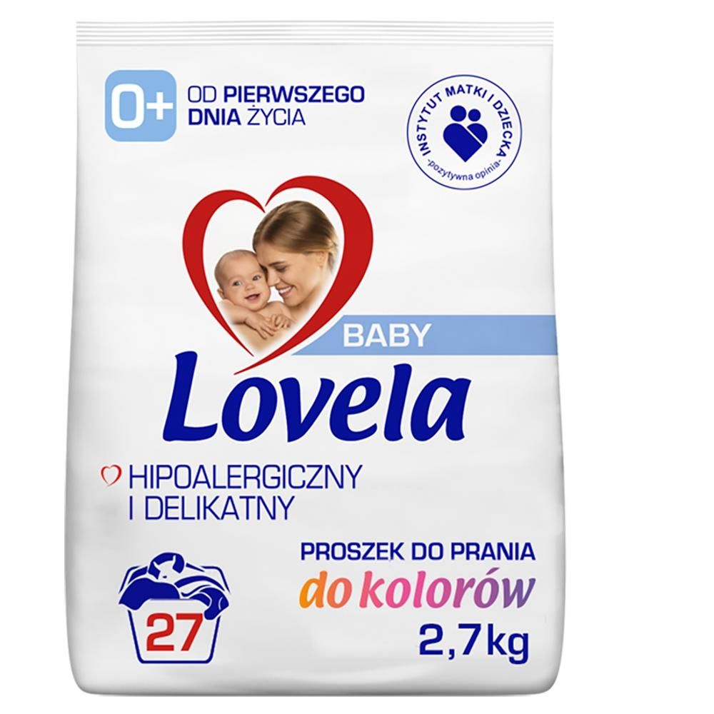 Lovela Baby Hipoalergiczny proszek do prania do kolorów 2,7 kg (27 prań)