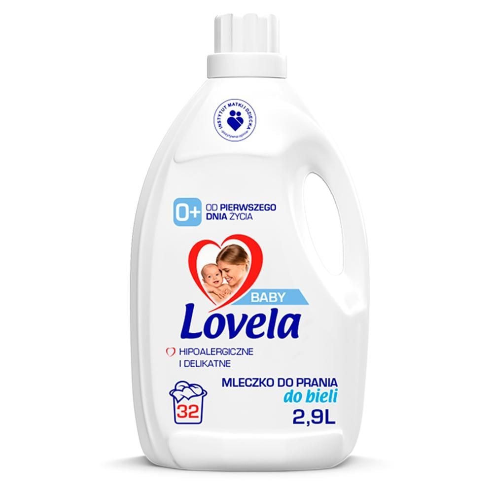 Lovela Baby Mleczko do prania do bieli 2,9 l (32 prania)