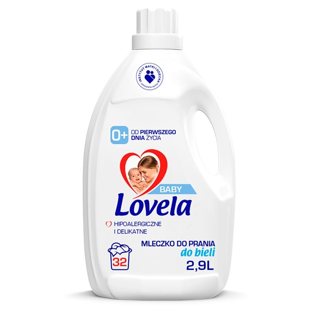 Lovela Baby Mleczko do prania do bieli 2,9 l (32 prania)