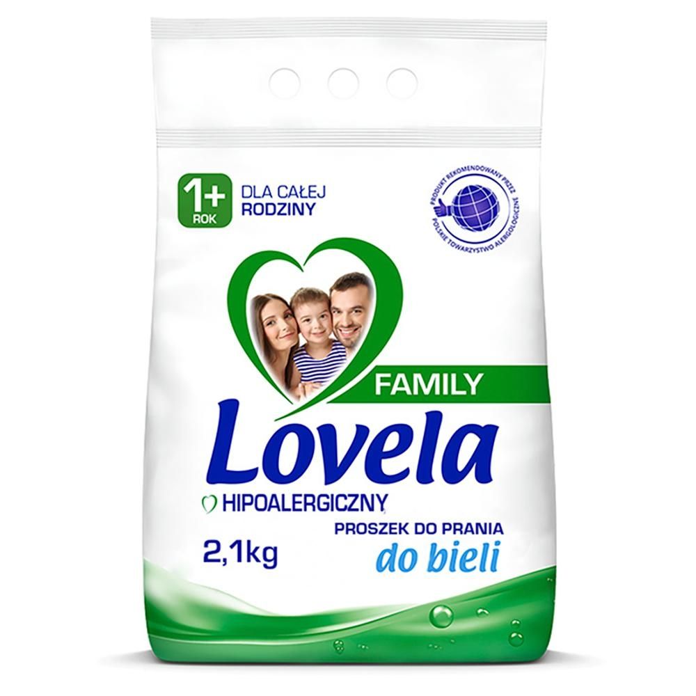 Lovela Family Hipoalergiczny proszek do prania do bieli 2,1 kg