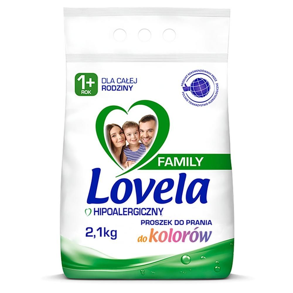 Lovela Family Hipoalergiczny proszek do prania do kolorów 2,1 kg