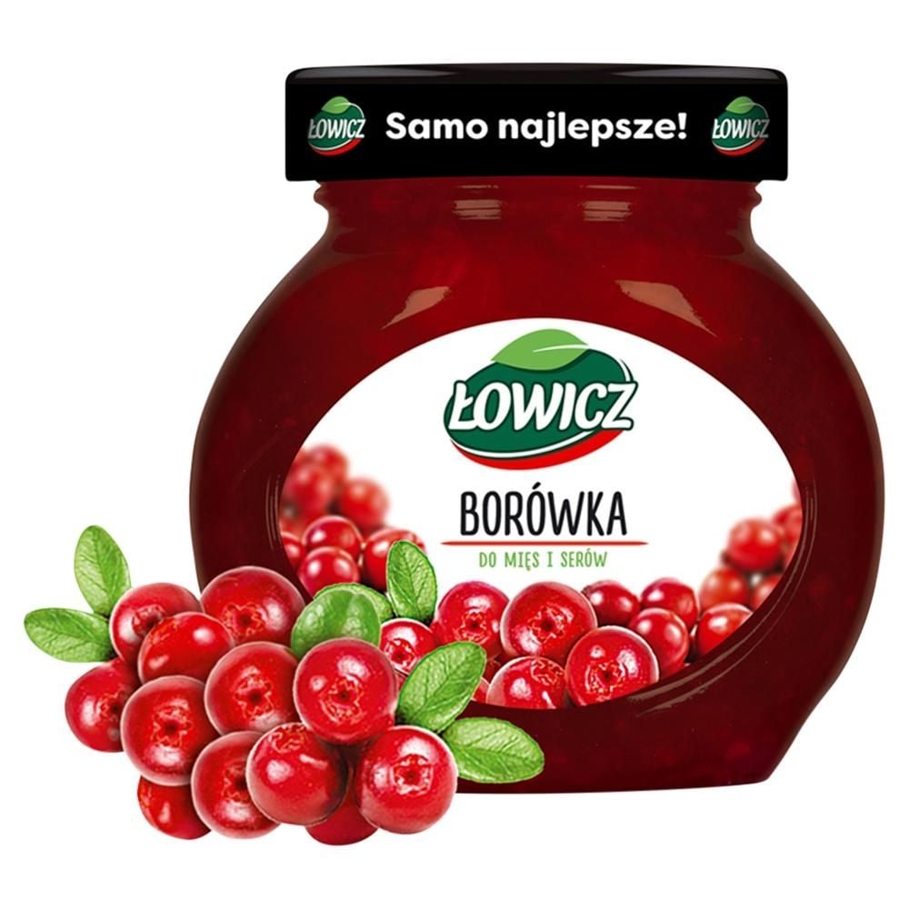 Łowicz Borówka do mięs i serów 230 g