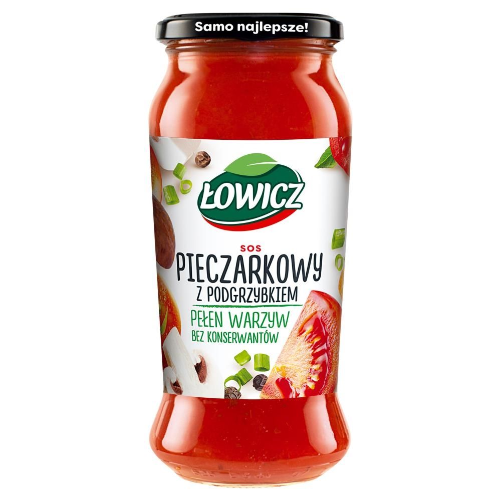 Łowicz Sos pieczarkowy z podgrzybkiem 500 g