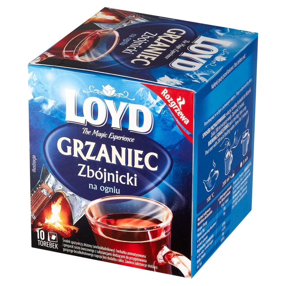 Loyd Środek spożywczy grzaniec zbójnicki na ogniu 30 g (10 x 3 g)