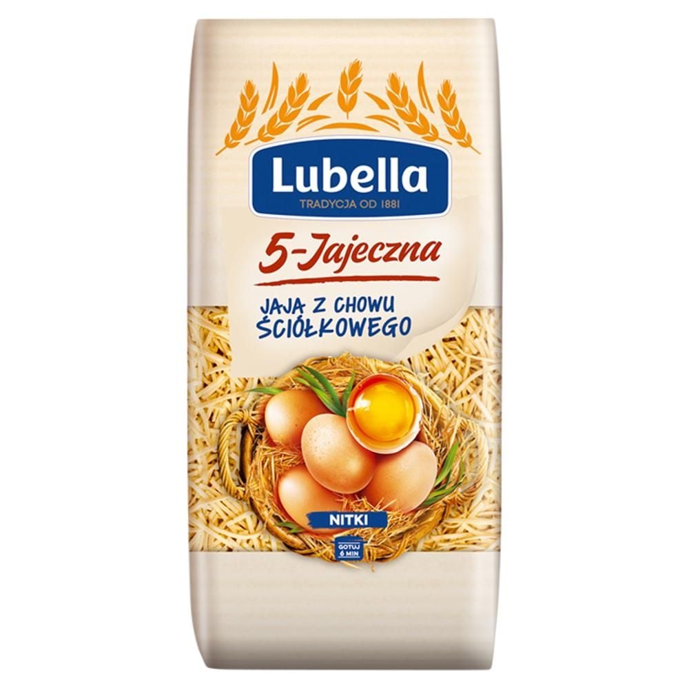 Lubella 5-Jajeczna Makaron nitki 250 g