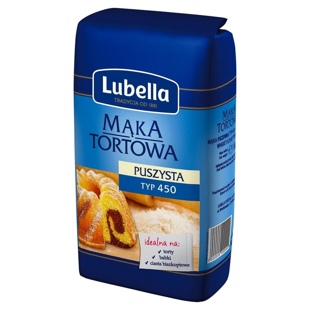 Lubella Mąka puszysta tortowa typ 450 1 kg