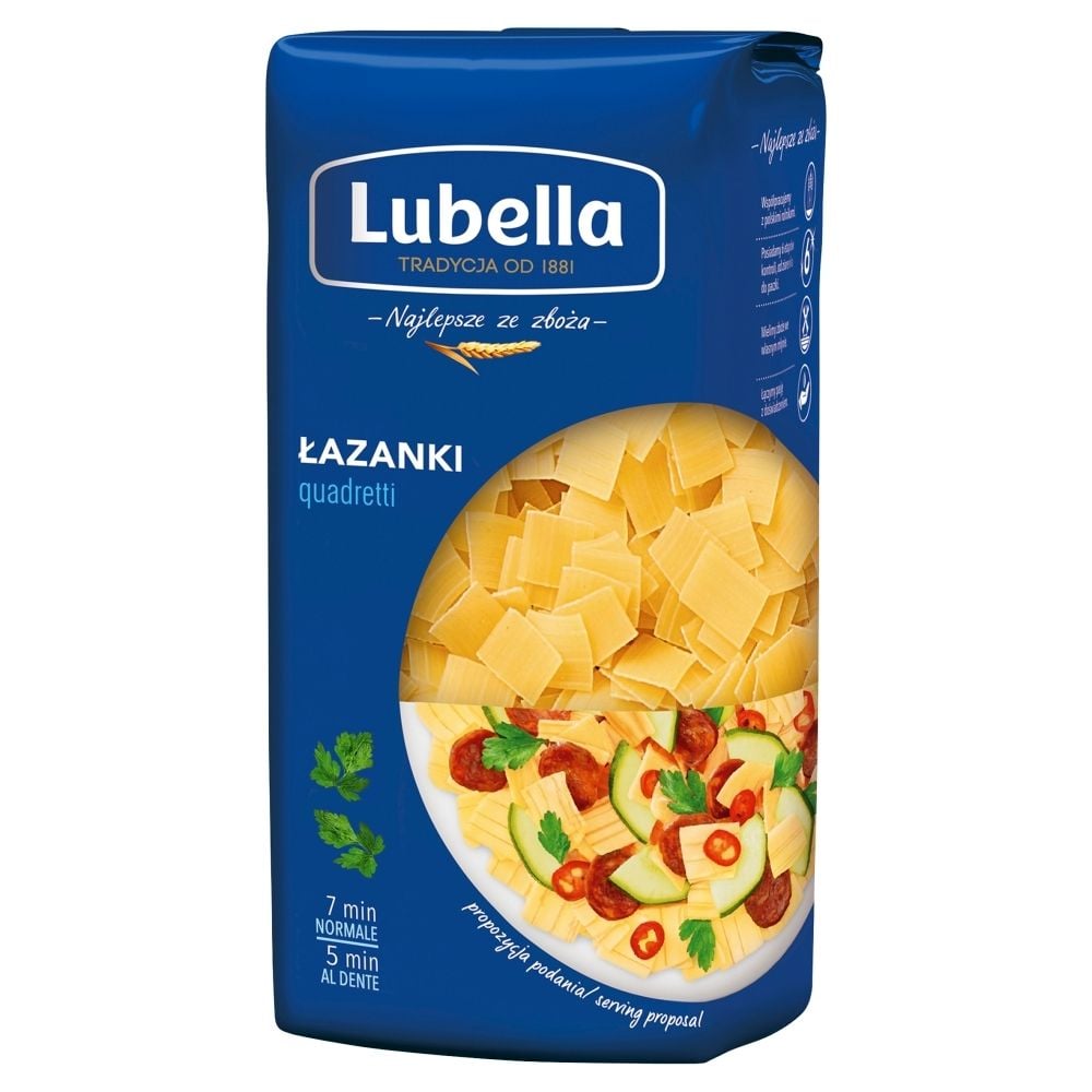 Lubella Makaron łazanki 400 g