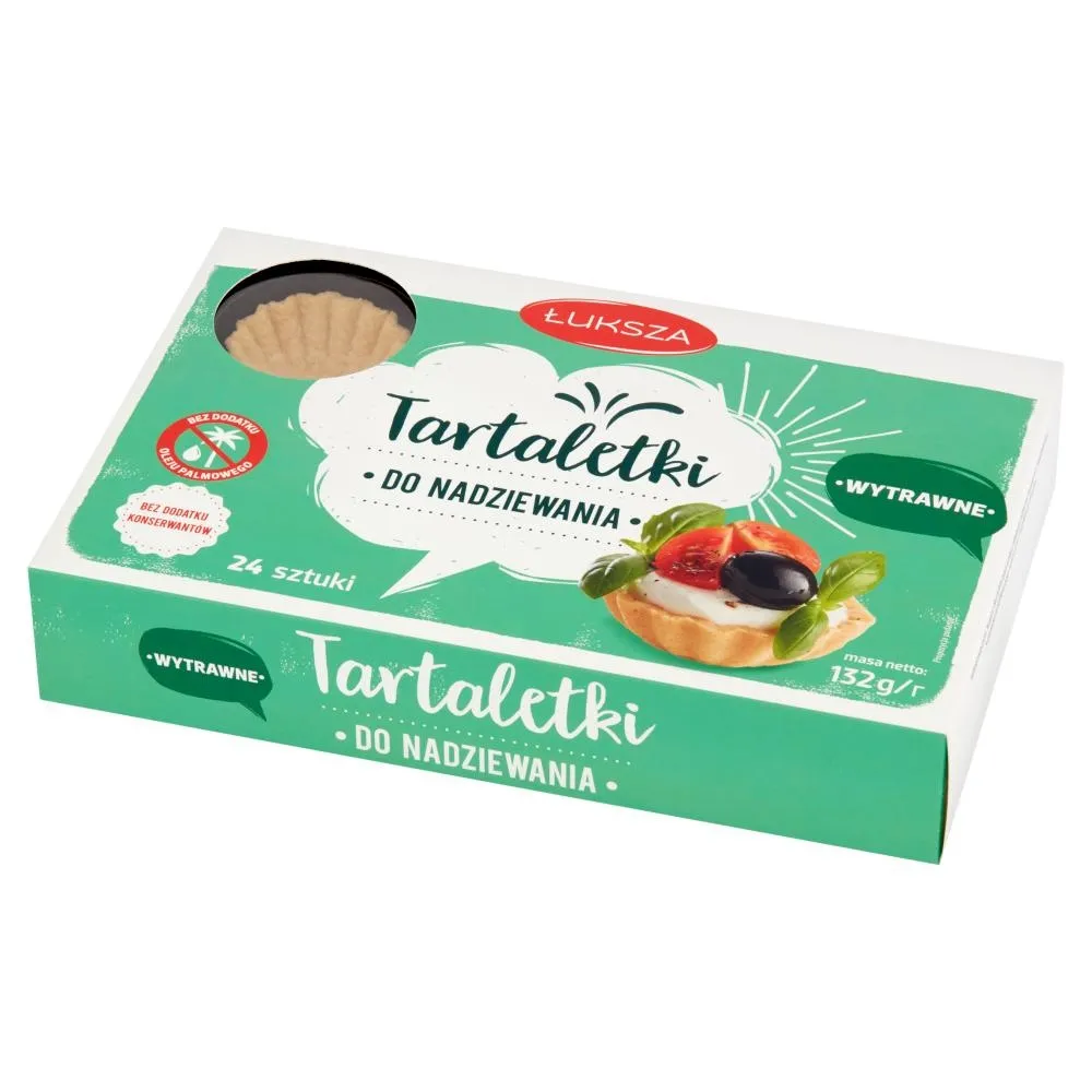 Łuksza Tartaletki wytrawne 132 g (24 sztuki)