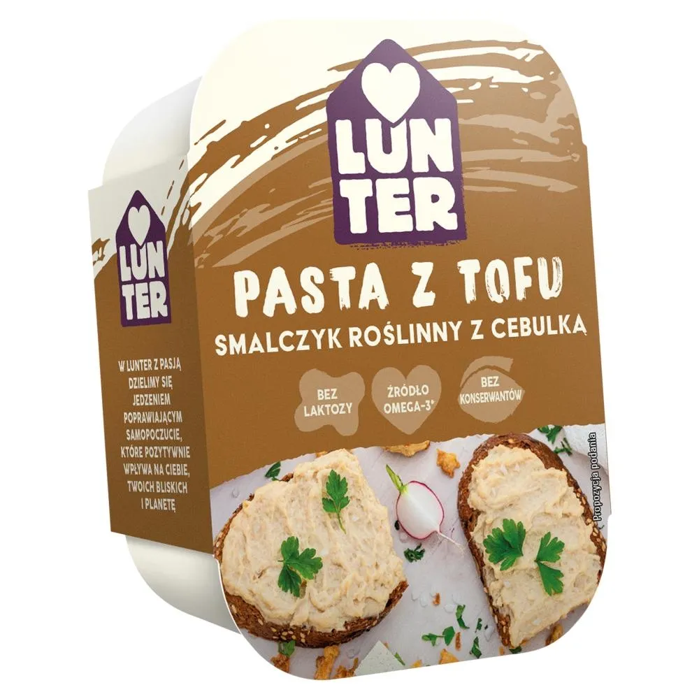 Lunter Pasta z tofu smalczyk roślinny z cebulką 150 g