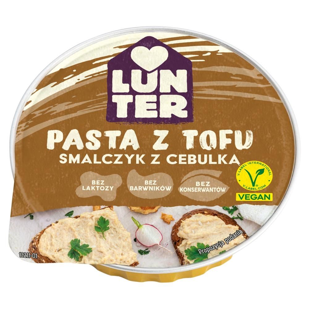 Lunter Pasta z tofu smalczyk z cebulką 75 g