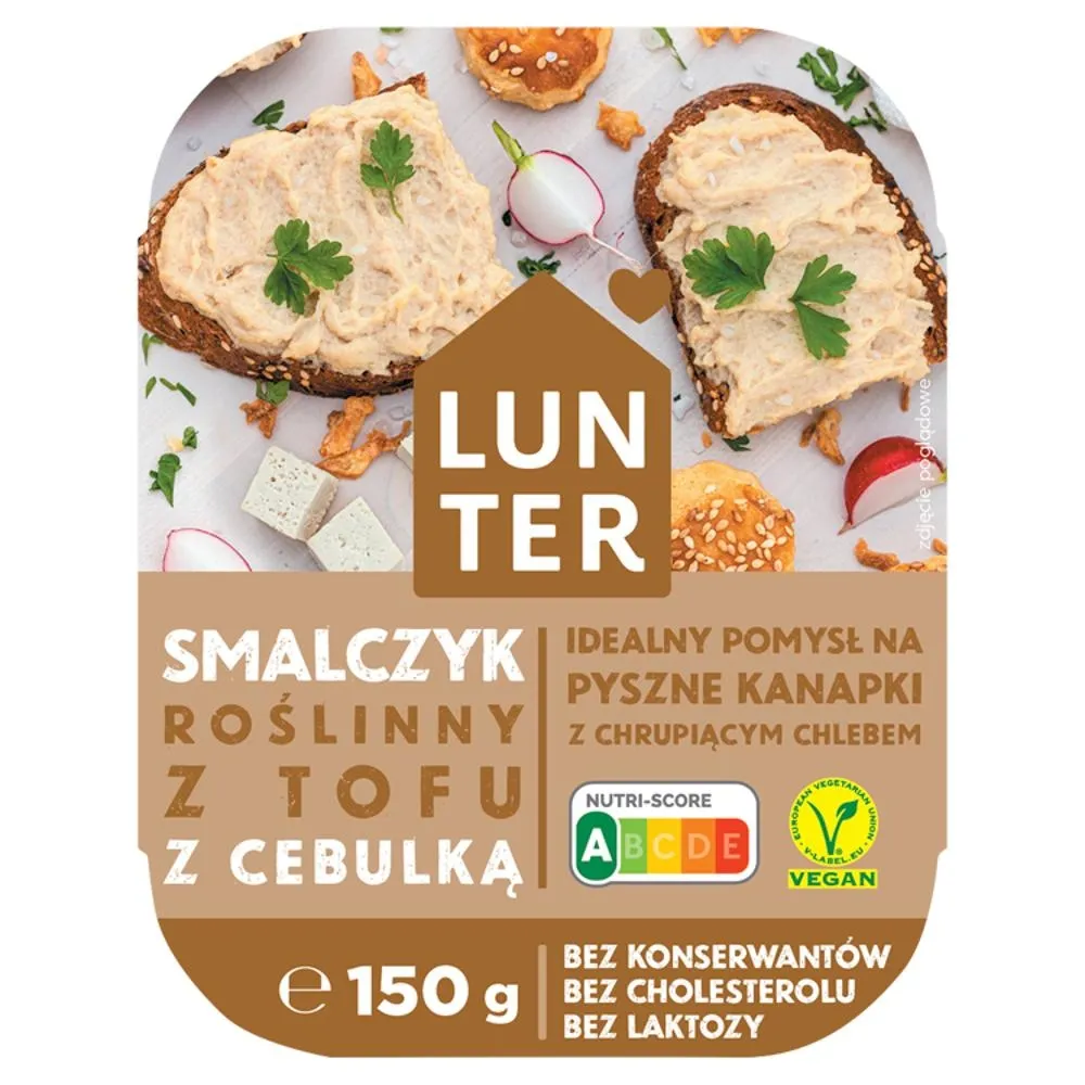 Lunter Smalczyk roślinny z tofu z cebulką 150 g