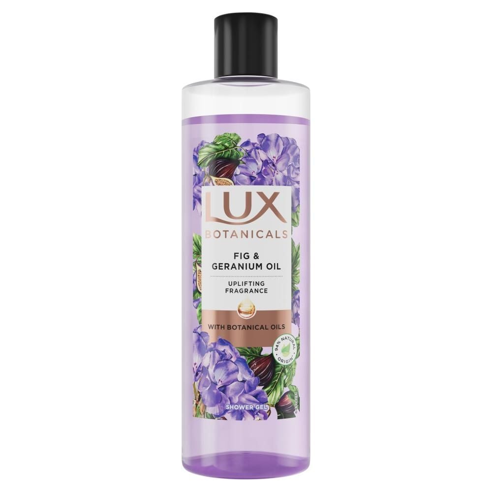 Lux Botanicals Fig & Geranium Oil Żel pod prysznic 480 ml