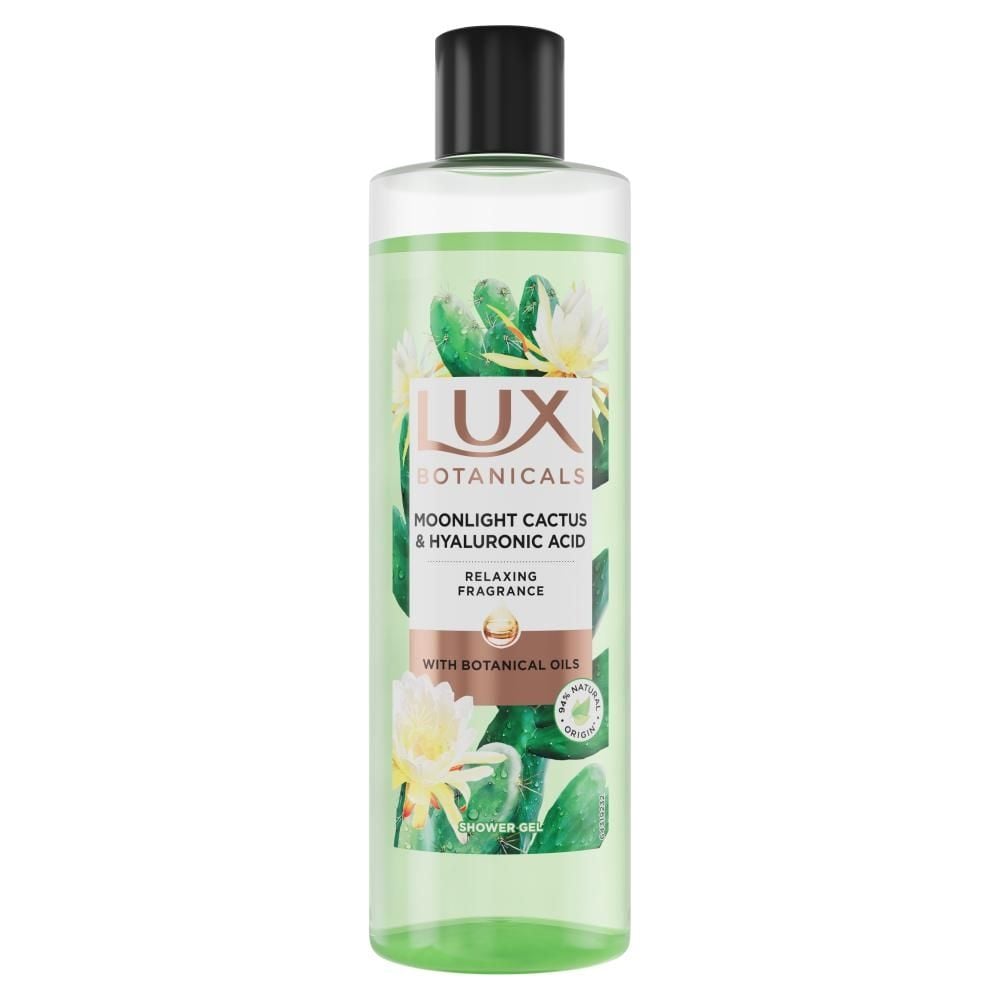 Lux Botanicals Moonlight Cactus & Hyaluronic Acid Żel pod prysznic 480 ml