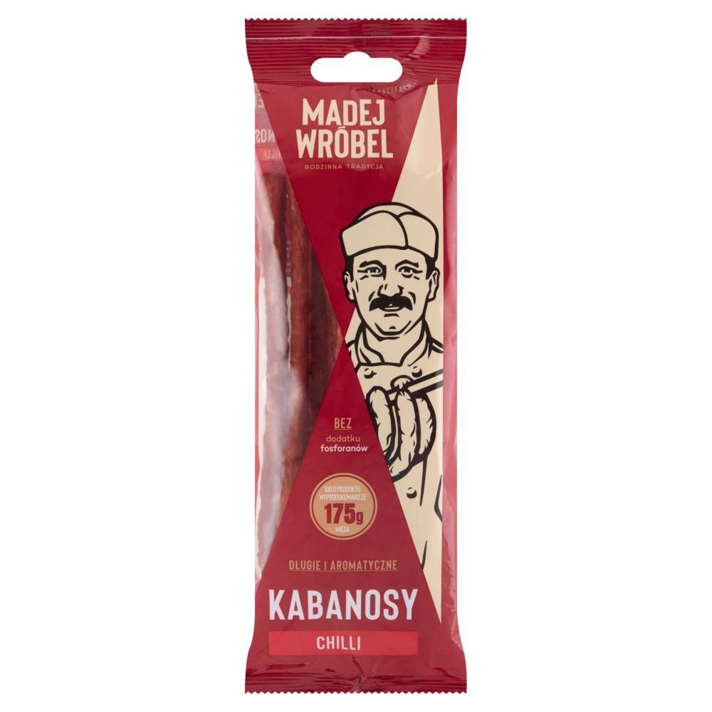 Madej Wróbel Kabanosy chilli 120 g