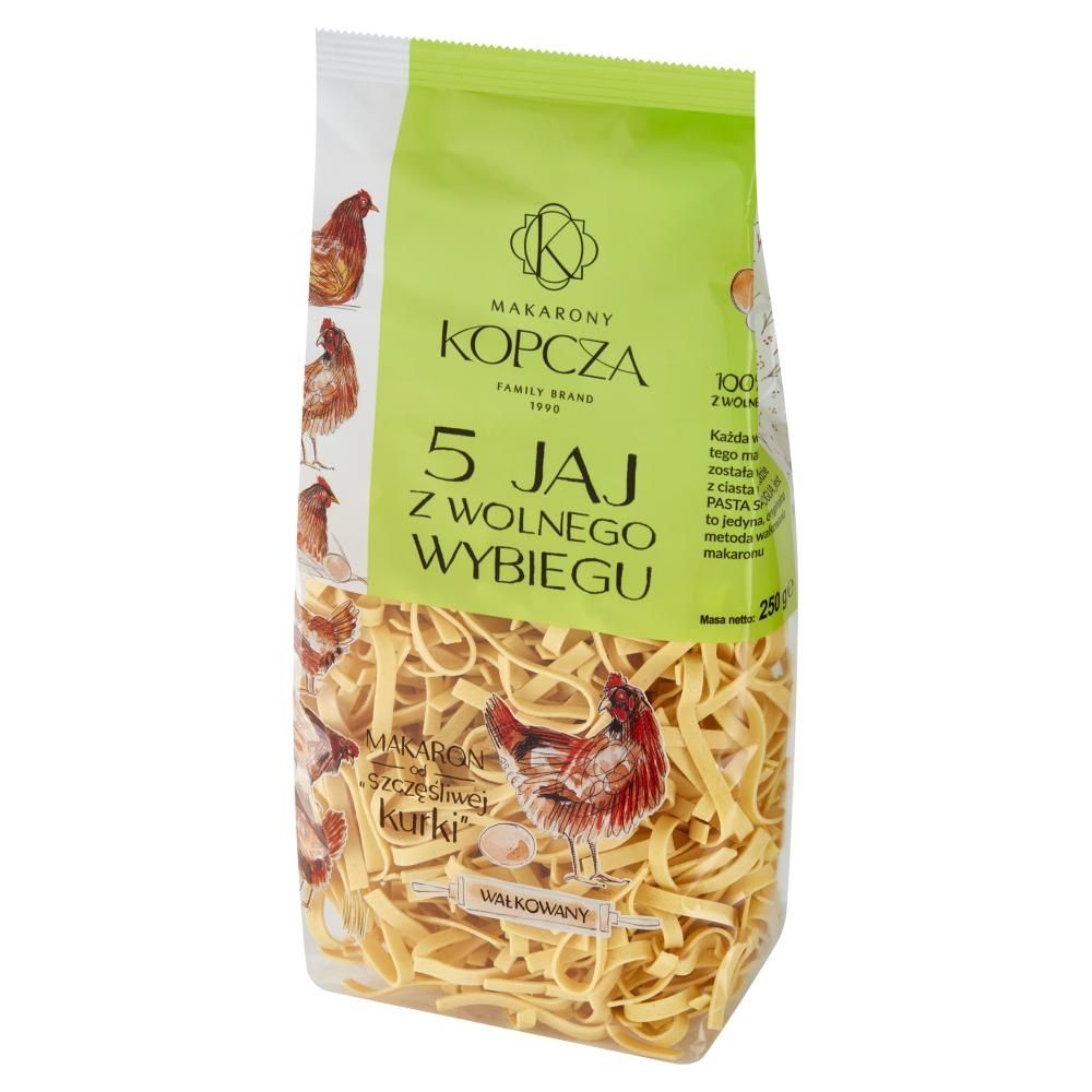 Makarony Kopcza Makaron od szczęśliwej kurki kluseczki 250 g