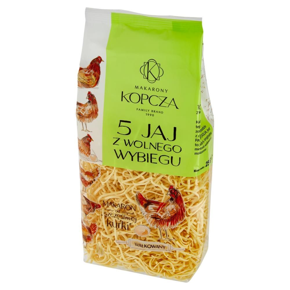 Makarony Kopcza Makaron od szczęśliwej kurki niteczki 250 g