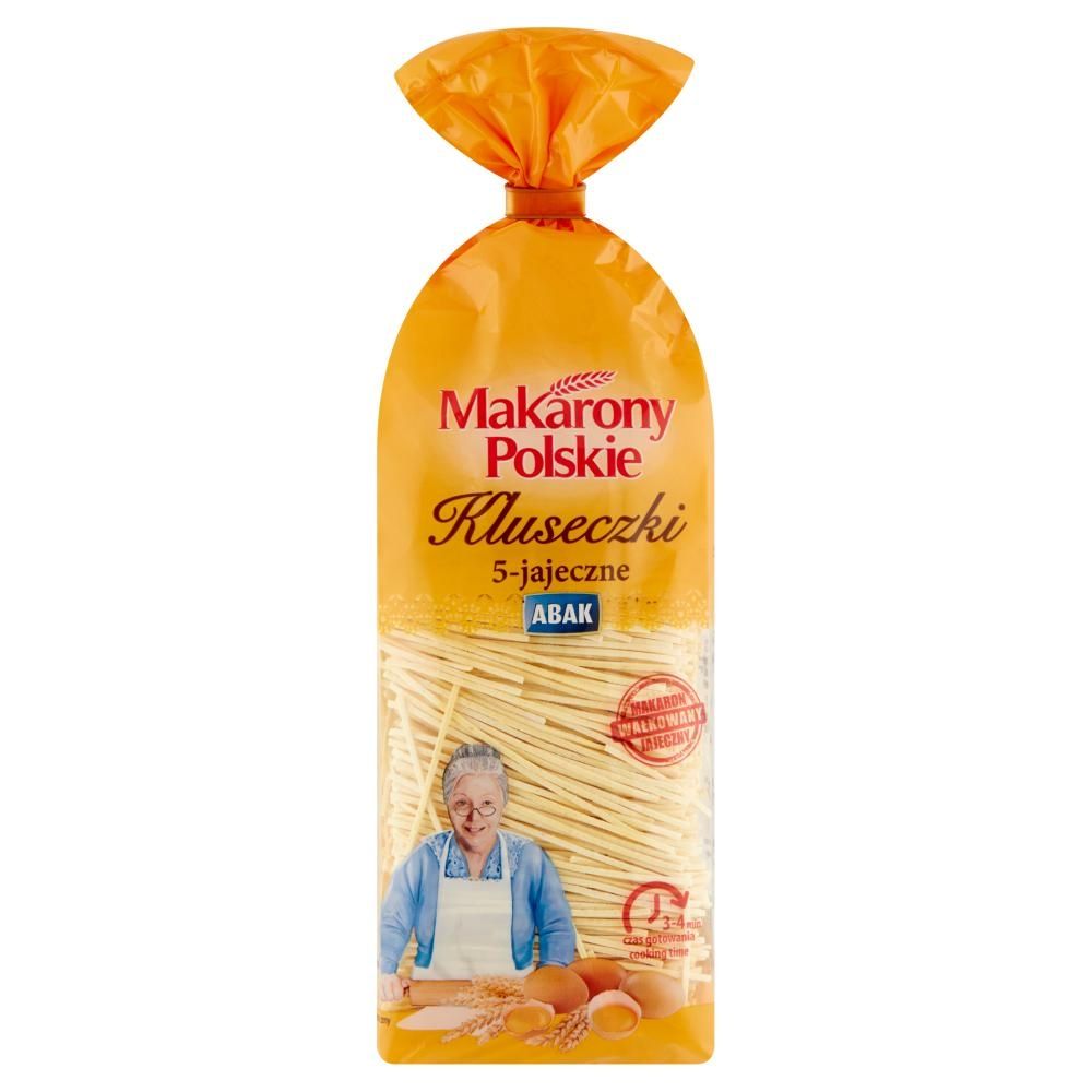 Makarony Polskie Makaron 5-jajeczny kluseczki 250 g