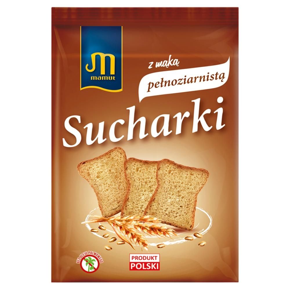 Mamut Sucharki z mąką pełnoziarnistą 235 g