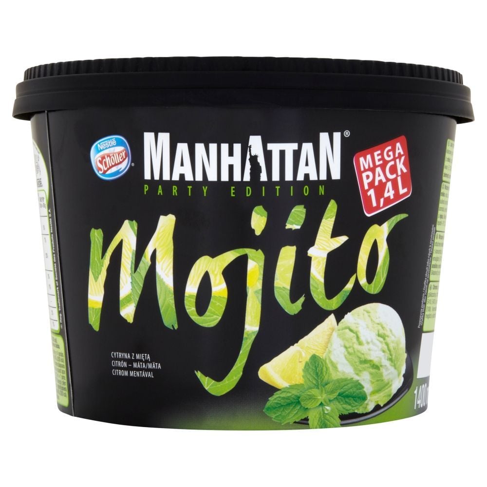 Manhattan Mojito Lody cytrynowo-miętowe 1400 ml